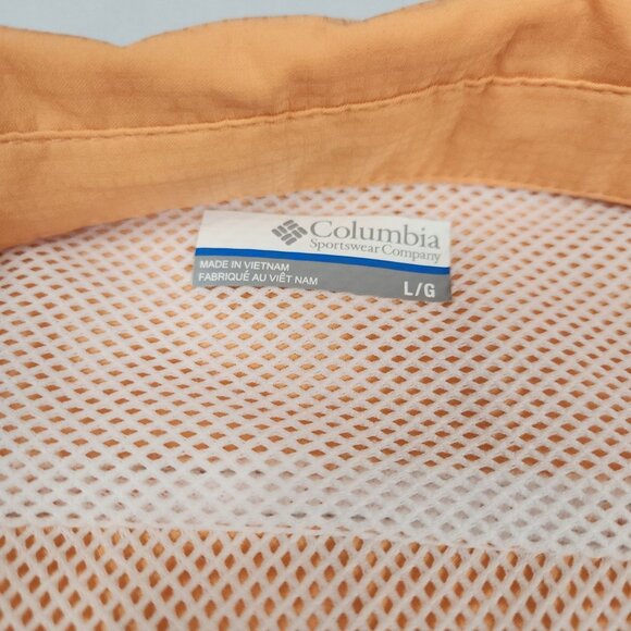 Columbia Performance Fishing Gear Lo Drag Long Sleeve Shirt Bright Nectar Women - Picture 8 of 10